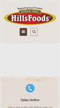 Mobile Screenshot of hillsfoods.com